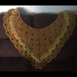 Crochet shawl